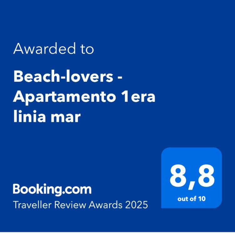 Beach-Lovers - Apartamento 1Era Linia Mar Миами-Плайя Экстерьер фото